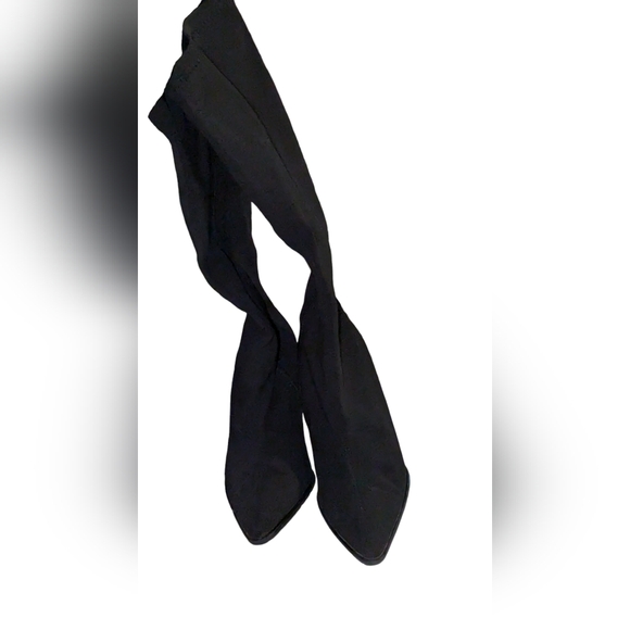 👢🖤Amanda Smith Black High Heel Sexy Boots - Sz (6M) ✨ - Picture 4 of 12